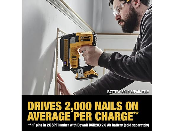 DEWALT DCN623B ATOMIC 20V Lithium Ion Pin Nailer