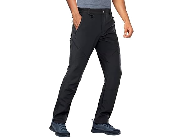 Stlight Men (36W x 30L) Snow Ski Water Leg Bottom