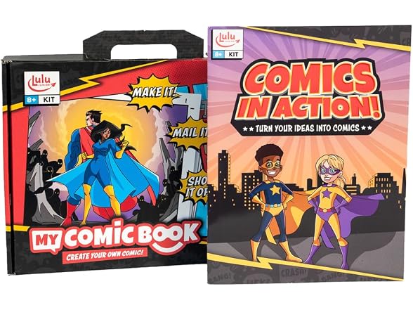 Lulu Jr. My Comic Book Making Kit, Multicolor
