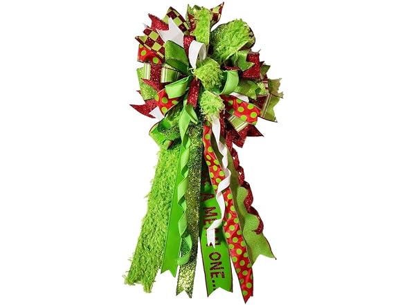 Polka Dot Christmas Ribbon