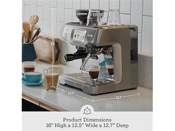 Breville Barista Touch Espresso Machine, Damson Blue