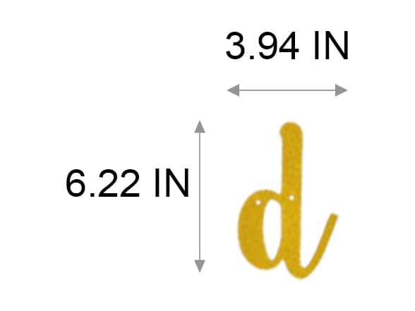 Gold Glitter We Missed You Banner