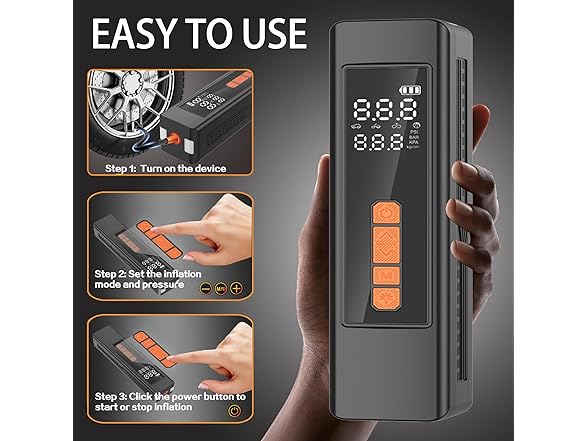 Viryfite car air pump
