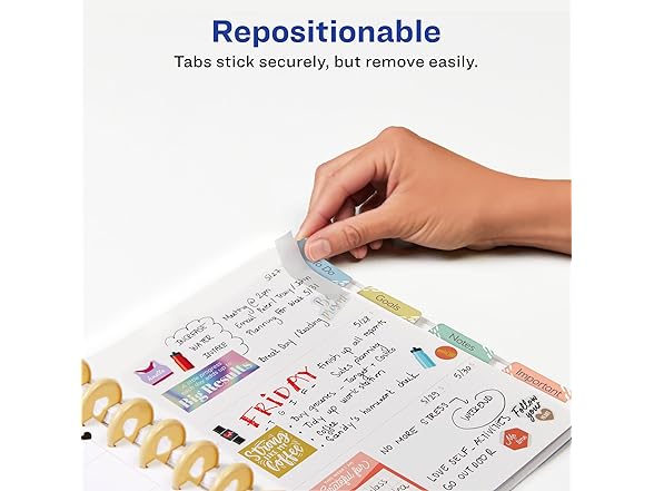 Avery Ultra Tabs, Margin Tabs, Planner 