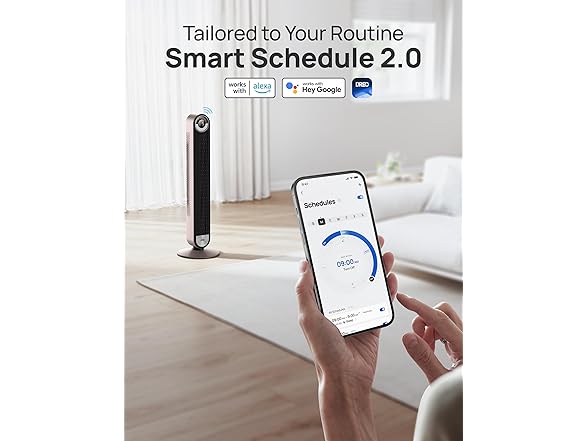 Dreo Smart Tower Fan, Works With Alexa