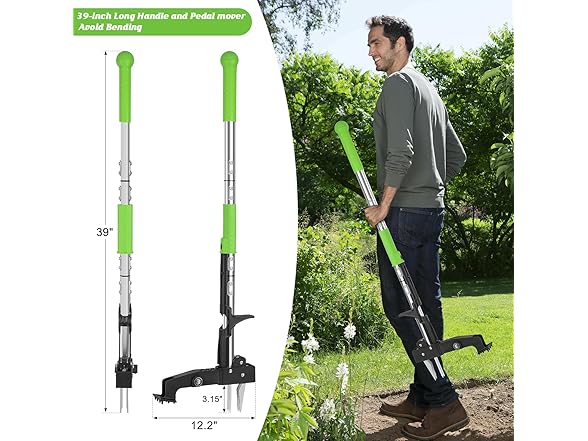 Gbekery 40" Weed Puller Tool