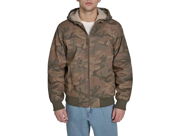 Faded Camo Sherpa