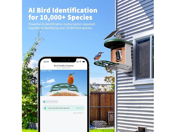 HARYMOR Bird Feeder with Camera