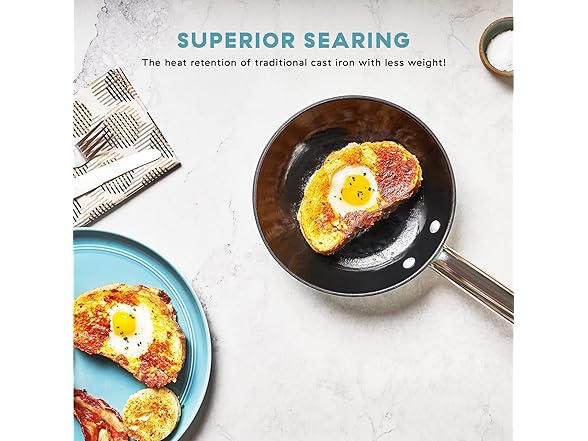 DASH Delish 8" Lightweight Cast Iron Pan