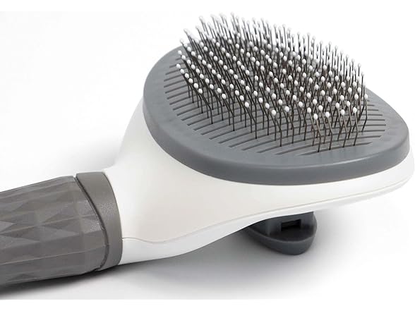 Generic Pet Hair Removal Comb Grey