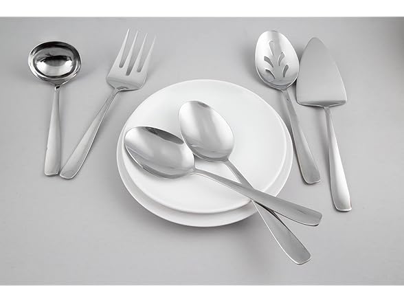 Cambridge, 6-Piece Serving Set, Silver