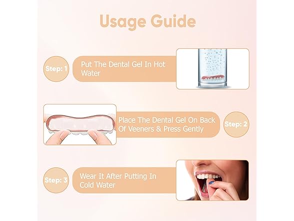 Generic  Fake Teeth SmileShaperVeneers