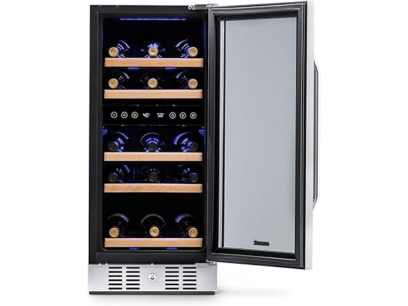 Newair Dual Zone Wine Fridge - 29 Bottles