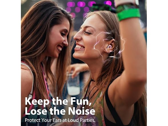 Concert Ear Plugs 2-Pack – High