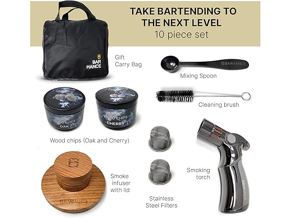 BARHANCE Cocktail Smoker Kit