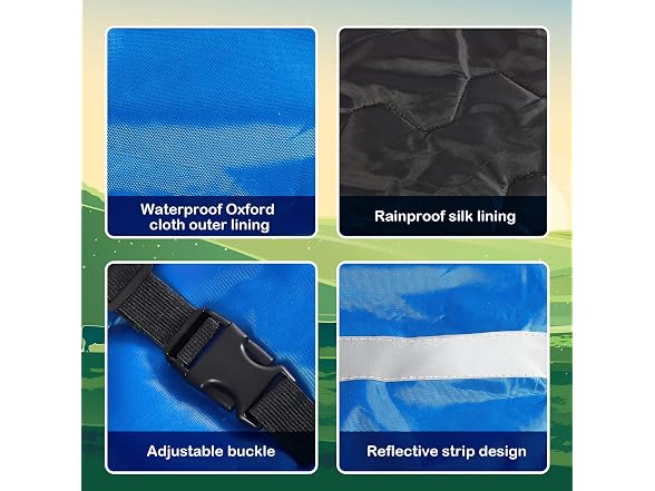 Dunzy 2 Pcs Calf Blanket Calf Coat Jacket Foa
