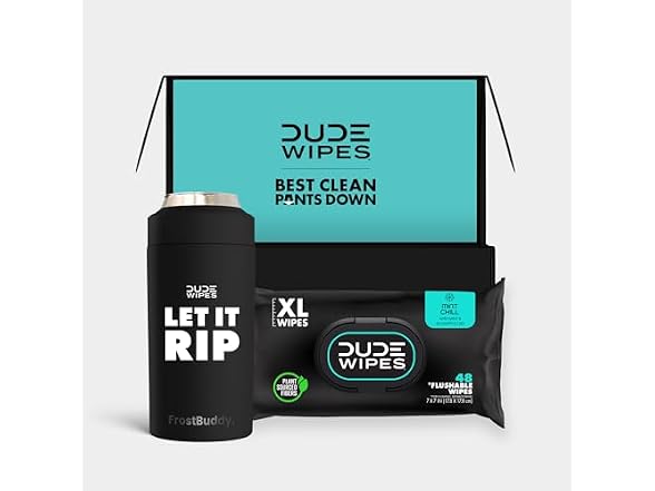 DUDE Wipes Fathers Day Gift FrostBuddy Universal