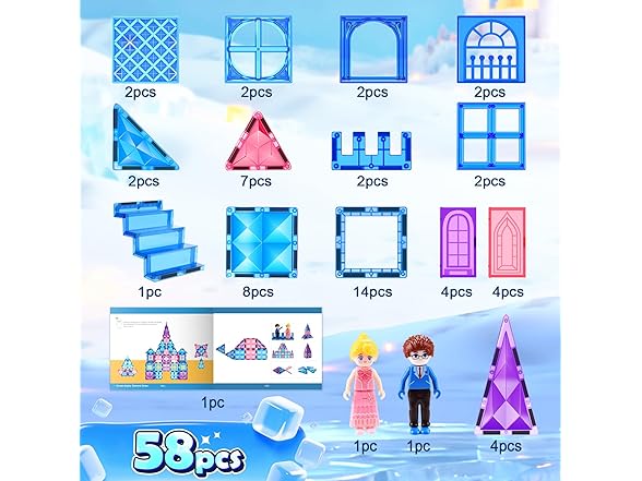 Soyee Diamond Magnetic Building Blocks