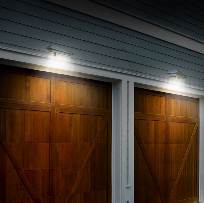 Solar Motion Detector Outdoor LED Lights - 2 Pack - Gallery 11