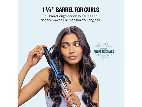 BaBylissPro Nano Ti 1.25 Ext Barrel Curling Iron