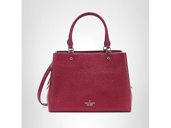 Kate Spade Leila Pebbled Leather Satchel
