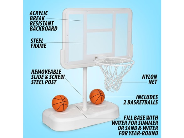Atomi Pool Game Basketball Game Set - Gallery 3