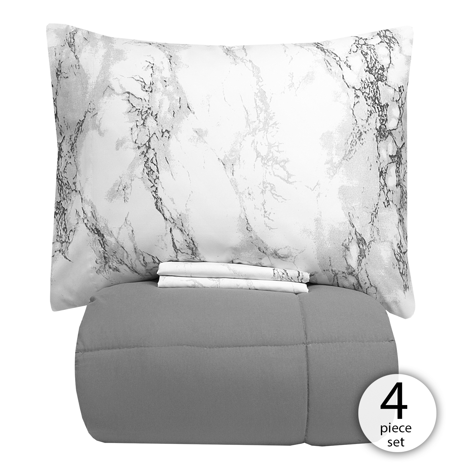 Marble Sheet & Comforter Bedding Sets - Gallery 4