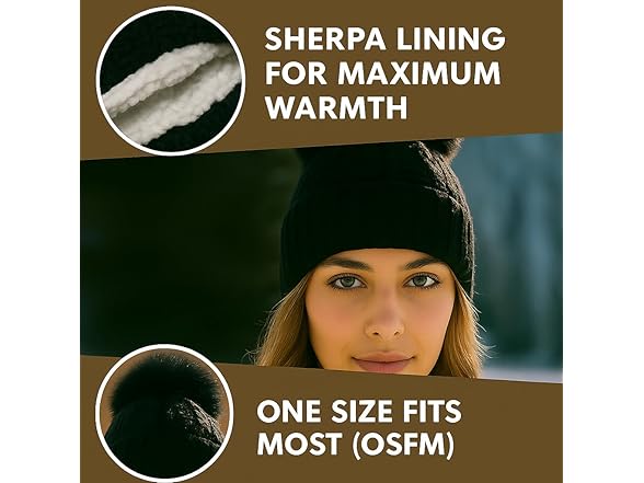 Polar Extreme Women Heat Women's Sherpa-Lined Cap