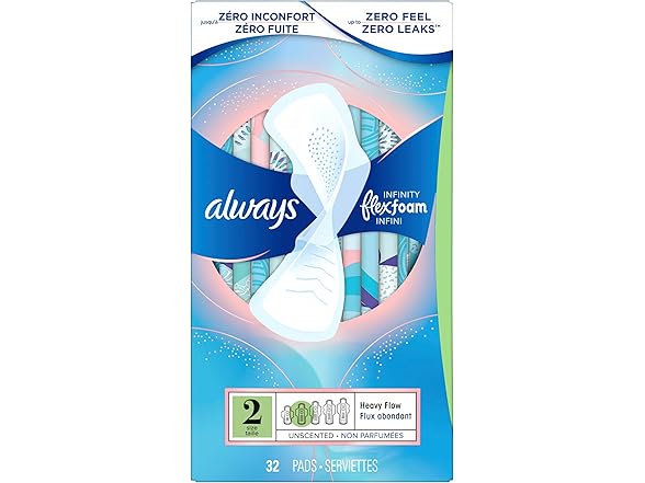 Always Infinity Heavy Wings, 96ct