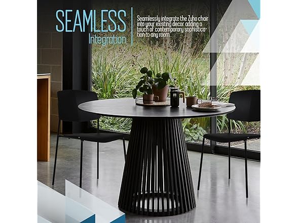 Zuho II Modern Stackable Chair (2Pk)