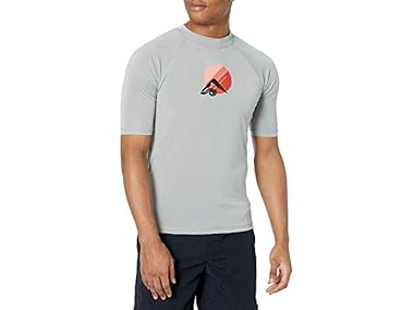 $9.99, Was $22.99, 56% Off! Kanu Surf Men Fiji Rashguard Men UPF 50+ Shirts dealfomo