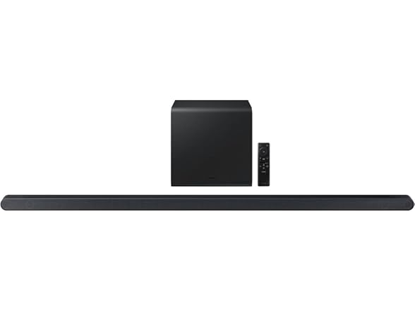 Samsung HW-S800D Ultra-Slim 3.1.2ch Wireless Dolby Atmos Soundbar with Q-Symphony (2024) Bundle with SWA-9500S Wireless Rear Speaker Kit (Open Box)
