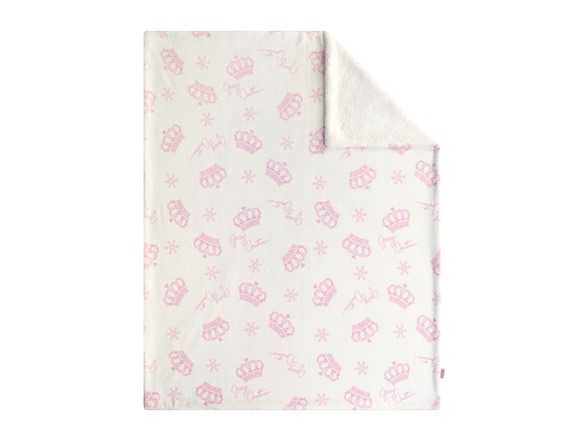 Juicy Couture Sherpa Throw 50"x60"