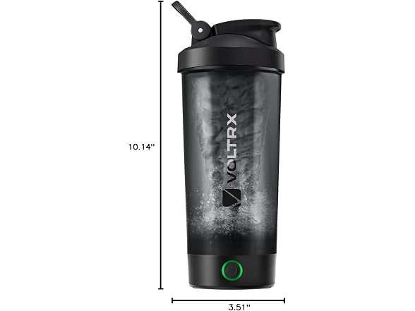 VOLTRX Protein Shaker Bottle (Black)