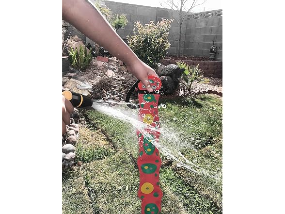 Fire Hose Interactive Squeaking Water Dog Toy