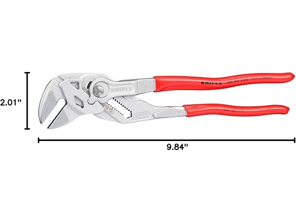 KNIPEX Pliers Wrench, Chrome-Plated