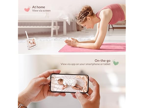 Baby Monitor with Camera and Audio