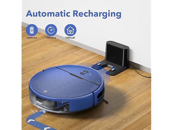 iMartine 2 in 1 Mopping Robot Vacuum Cleaner