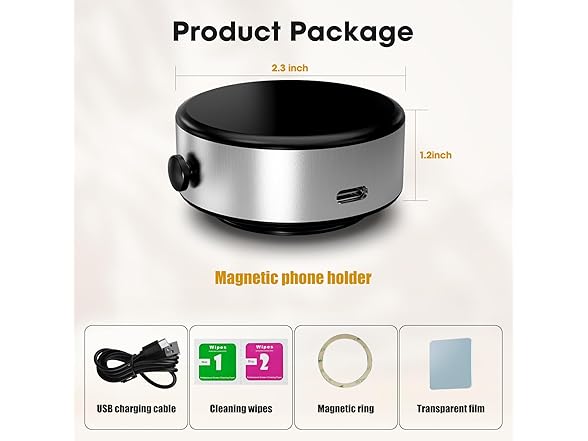 ORENBOND Magnetic Phone Holder for Car