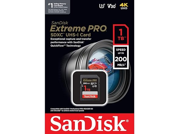 SanDisk Extreme PRO 1TB UHS-I U3 SDXC M