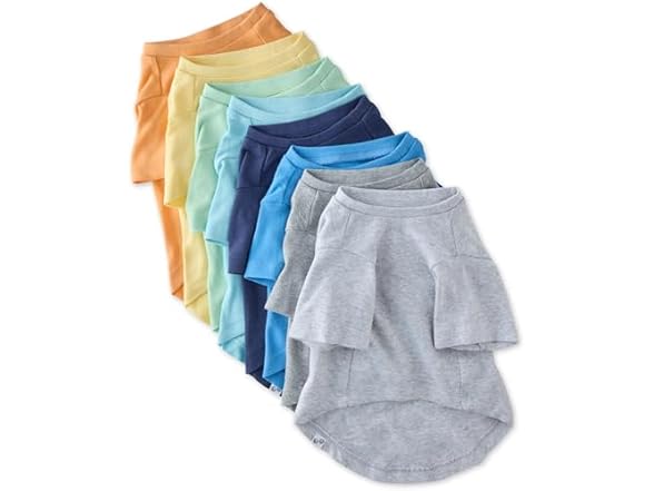 Pet Passion Multipack 100% Organic Cotton SS T-Shirt