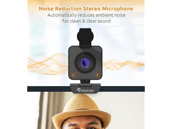 TOUCAN 1080P Webcam for PC