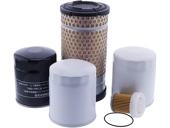 JZGRDN Filter Kit Compatible with Kubota B26 (HST)