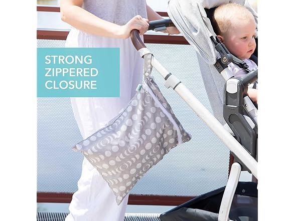 Bumkins Waterproof Wet Dry Bag for Baby