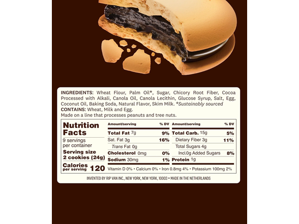 (36pk) Rip Van Dark Chocolate Fudge Romeos
