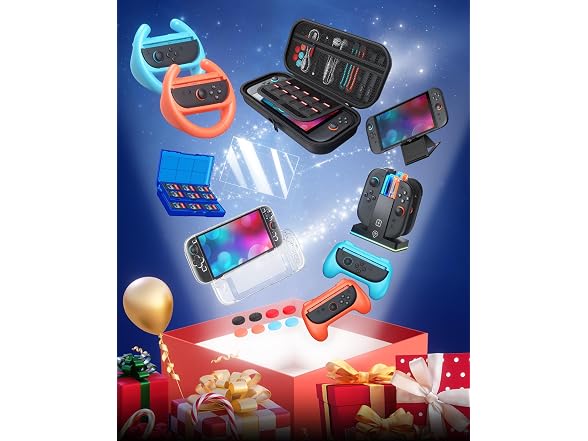 FYOUNG Switch 2 Case Bundle w/ Charger