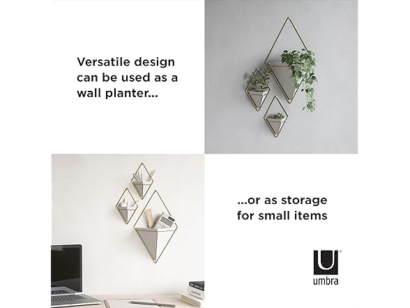 Umbra Trigg Hanging Planter Wall Decor