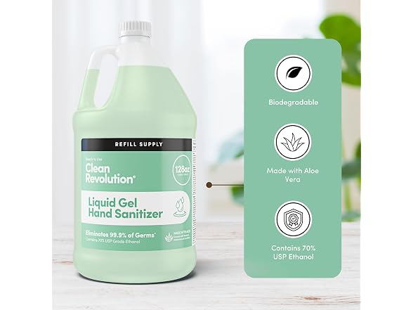 Clean Revolution Hand Sanitizer Gel