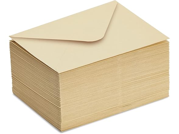 100 Pack 4x6 Envelopes for Invitations