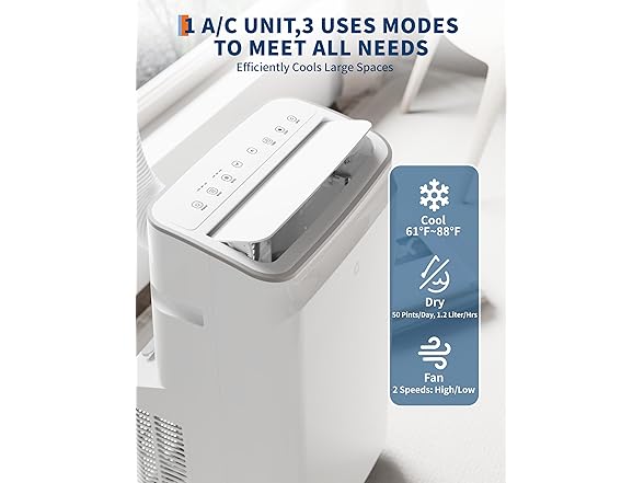 GarveeTech 12,000 BTU Portable Air Conditioner